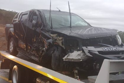 The vehicle was involved in a crash that killed an infant at Kei Cuttings.
