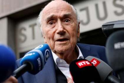 Former FIFA president Sepp Blatter