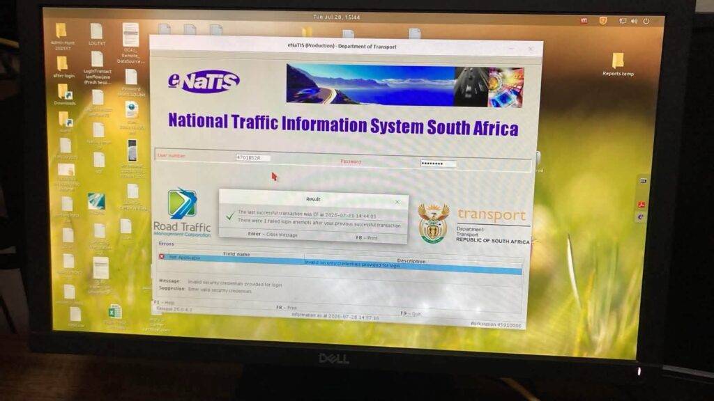 IT specialist arrested in Parys over alleged multi-million rand NaTIS vehicle licensing fraud syndicate.