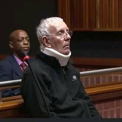 Former Eskom contractor Michael Lomas appears in court in connection with the Kusile Power Station corruption case.