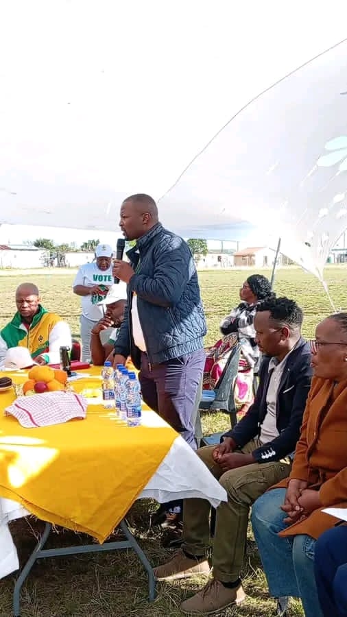 UDM leaders engage residents during a local government election campaign in Buffalo City, Eastern Cape.