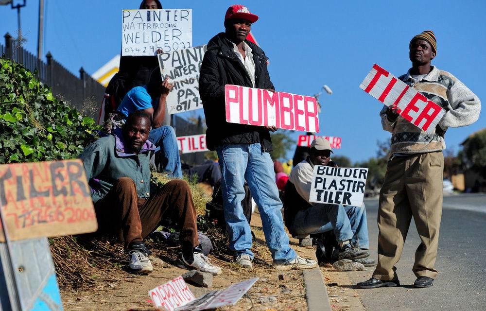 South Africa unemployment rate rises to 33.6% in the second quarter of 2026.