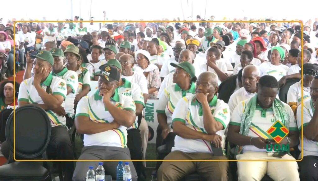 UDM supporters gather at Rotary Stadium in Mthatha