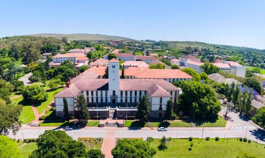 Rhodes University campus in Makhanda, Eastern Cape