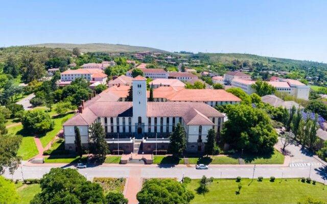 Rhodes University campus in Makhanda, Eastern Cape