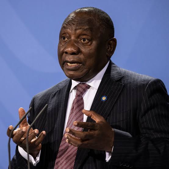 President Cyril Ramaphosa addressing the nation on gender-based violence and femici