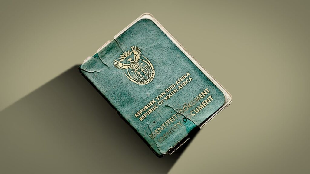 South African green ID book that will be phased out by 2028