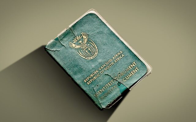 South African green ID book that will be phased out by 2028